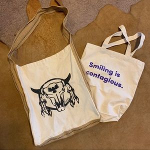 Canvas Tote Duo